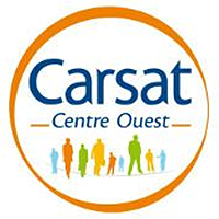 Logo de la Carsat Centre Ouest